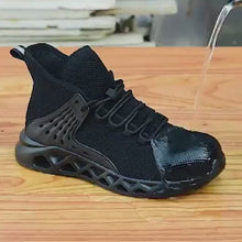 Load and play video in Gallery viewer, Teenro Waterproof Steel Toe Shoes for Work Steel  Sneakers Safety Shoes G7
