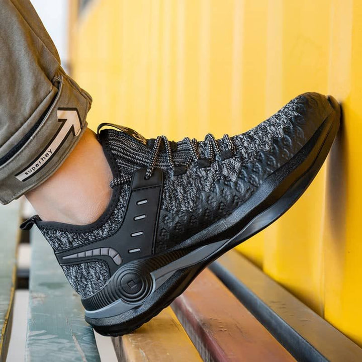 comfortable safety shoes Steel Toe Sneakers for Breathable | FZ-83