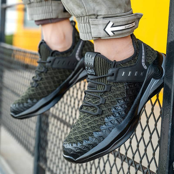 comfortable safety shoes Steel Toe Sneakers for Breathable | FZ-83