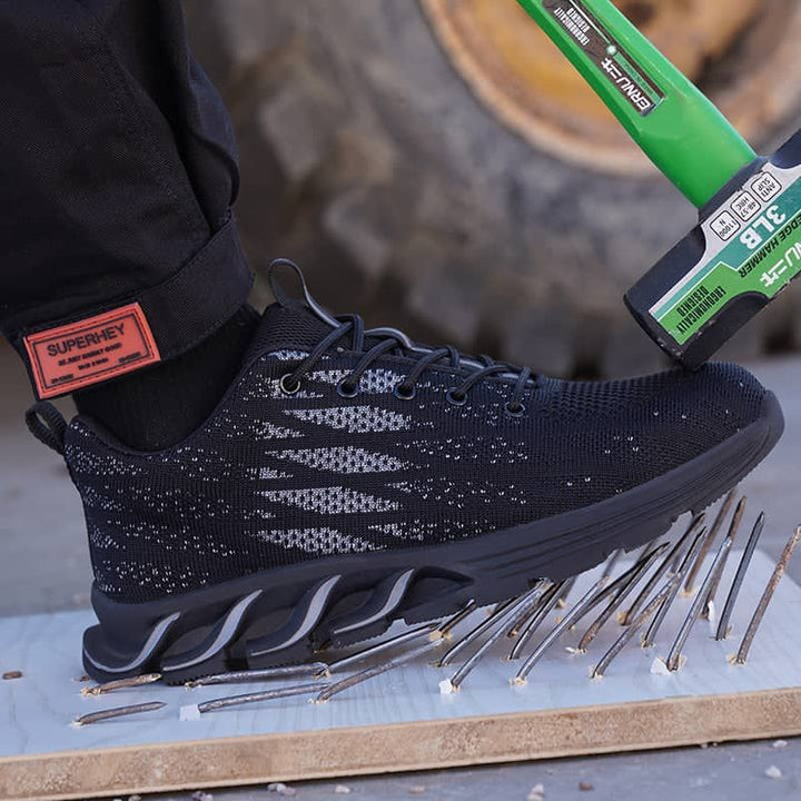 steel toe caps Shoes Puncture-Proof Safety Shoes Indestructible | XD8812